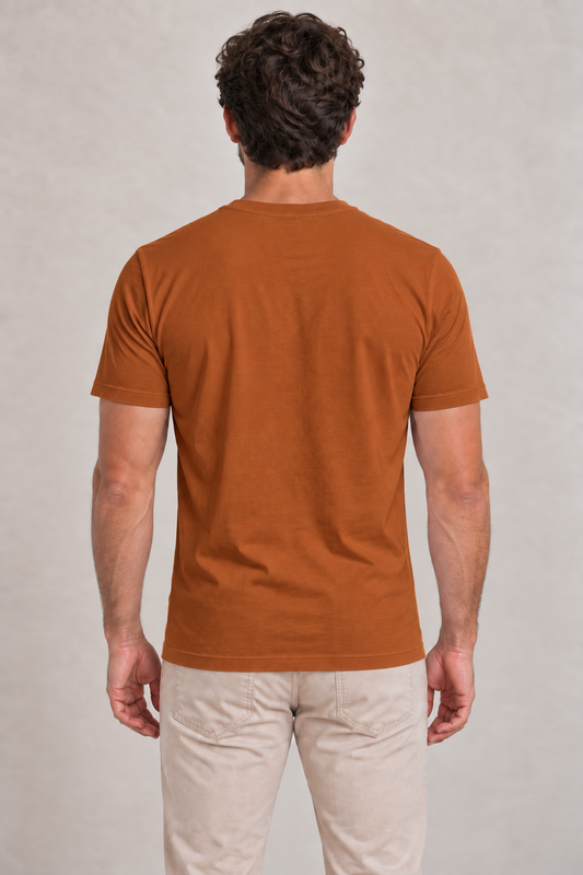 Camiseta Pima Marrom