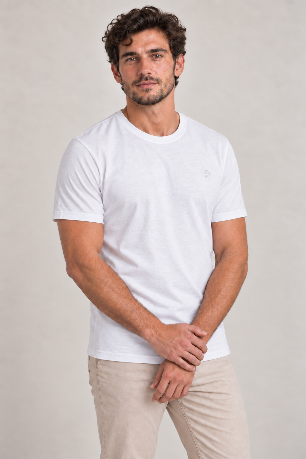Camiseta Pima Branca